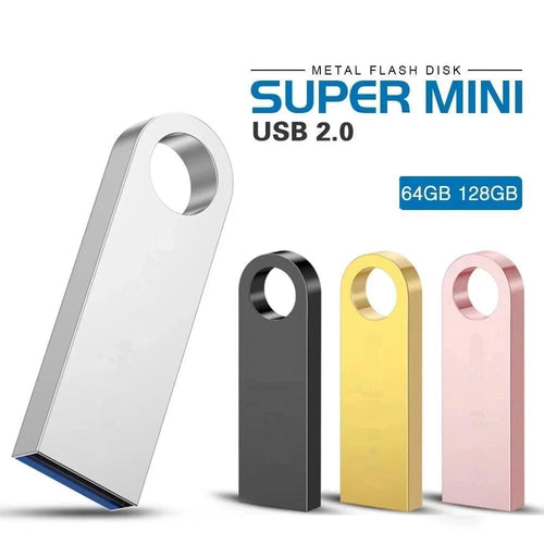 PenDrive 64GB ou 128GB USB (com SEU nome) - DJ'StoreShop